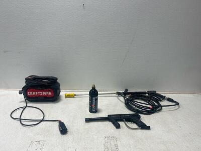 (1) Tippmann 98 Custom Paintball gun (1) Craftsman 1700 PSI Pressure Washer
