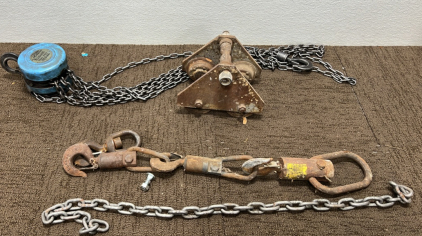 Heavy duty lifting Hooks ,Please check Photos and in person.