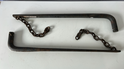 (2) Twist Lock Trailer Towing Sway Bars