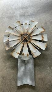 (1) Tin Windmill Art