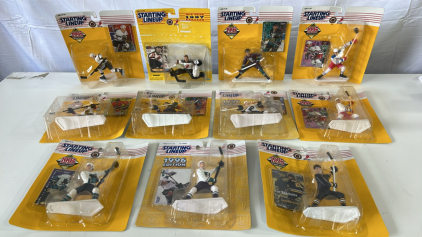 (11) Hockey Collectable Figurines Including Martin Broduer And More