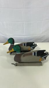 (2) G&H Decoys Mallard Oversize Drake Decoy