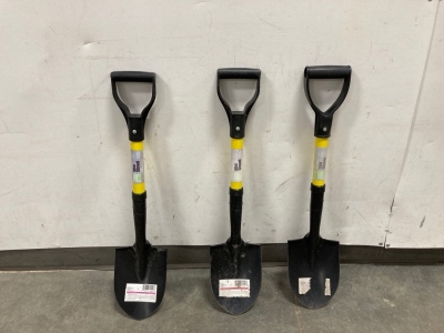 (3) Mini Shovels