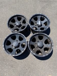 Set of (4) Dick Cepek Wheels Please Inspect