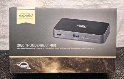(1) OWC Thunderbolt Hub