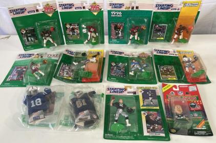 (12) Football Collectable Figurines