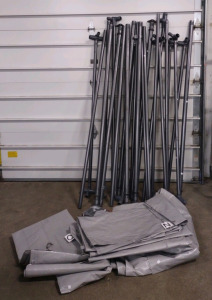 (1) Steel Frame Vehicle Canopy