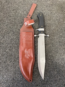9&rdquo; Blade Stainless Steel Knife with Sheath