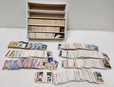 (1) Box Of Assorted 1986-1997 Baseball Trading Cards