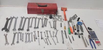 Toolbox w/Assorted Tools