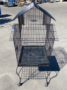 Bird Cage with Wheels