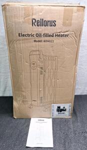 (1) Rellorus Oil Filled Raident Heater W/ Remote