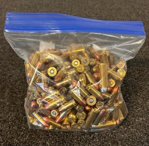 Bag Of Mixed Ammo: 45 Colt, 9mm Luger, 45 Auto