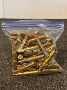 Bag Of Mixed Rifle Ammunition: 270 win, 7mm, 308 win, 7.62x 54, 8mm, 8x57