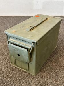 Metal Ammo Box With BB's and Hoppe's Gun Bore Cleaner/ Solvant