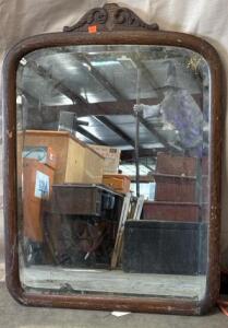 Vintage Mirror L 2&rsquo; 10&rdquo; W 2&rsquo;