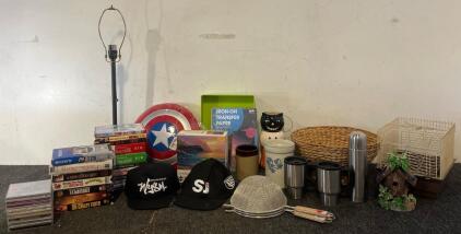Home Decor, Kitchenware, VHS & CD Movies & Music & More