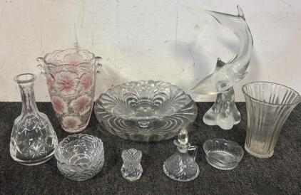 Collection of Beautiful Glass Pieces