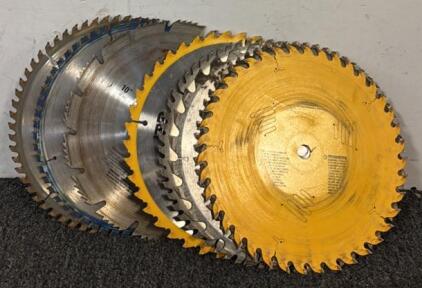 (8) 10&rdquo; Sawblades / Black & Decker & DeWalt Included