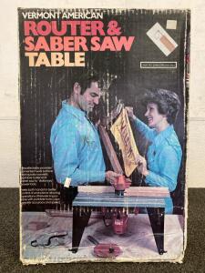 Vermont American Router & Saber Saw Table