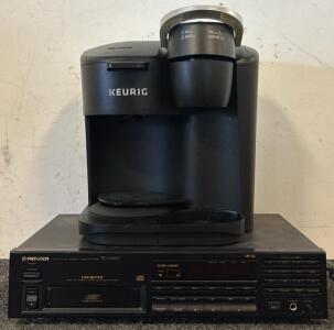 Vintage Pioneer PD-M550 & Keurig Coffee Maker
