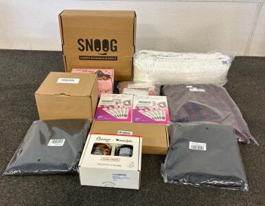 (2) Rechargeable Grooming Kits, (1) 30 Count Disposable Floor Cleaning Cloths, (2) Blackout Shades, And More