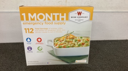 Emergency Food Supply- One Month