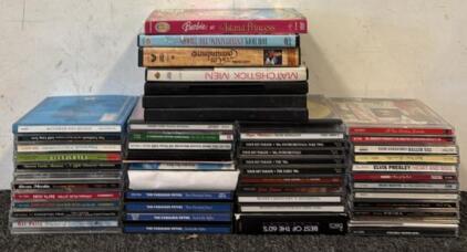 Collection of (50)+ CD&rsquo;s & (20)+ DVD&rsquo;s