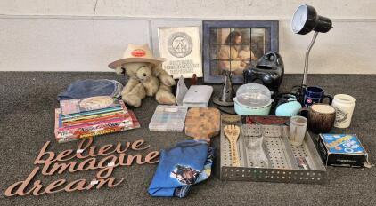 Home Decor, Desk Lamp, Wall Decor, Cook Books, Transformors Window Curtain And More!