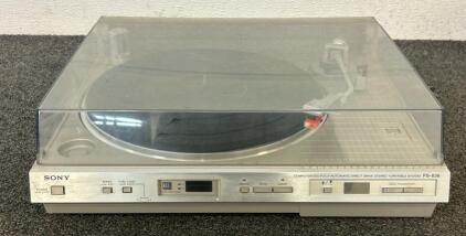 (1) Sony Computerized Fully Automatic Direct Drive Turntable System