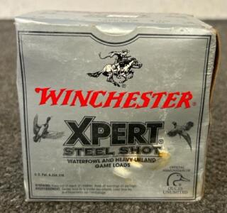 (1) Box Of Winchester Xpert Steel Shot Ammunition