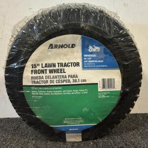 Arnold 15&rdquo; Lawn Tractor Front Wheel