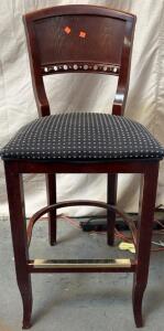 Vintage Bar Chair H 3&rsquo; 9&rdquo; W 1&rsquo; 7&rdquo; L 1&rsquo; 6&rdquo;