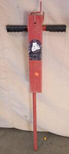 Rugged Ranch MGP1 Professional Gopher Prod, a Tool Used for Pest Control. It is Designed to Administer Poison Bait Into Gopher Tunnels.