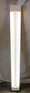 4' 2-Lamp LED Light Fixture w/ 6' Plug In Cord And Pull Chain (2) LED 4000k Lamps Included
