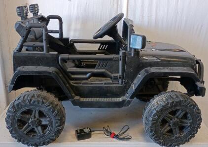 Best Choice Products 12V Kids Ride On Truck Car w/ Charging Cord,Spring Suspension, LED Lights
