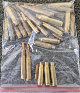 Miscellaneous Bag Of Bullets And Bullets Shells