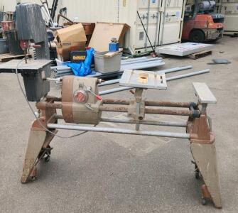 Shopsmith Mark V Multi-function Woodworking Tool, Jig Saw, Disc Sand, Drill Press.. TESTED AND WORKS.