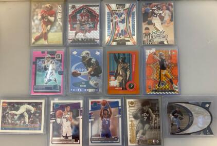 (13) Baseball/Football/Basketball Cards with Josh Allen, Dan Marino<br/>Joe Montana, Nolan Ryan etc.