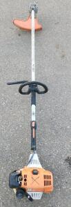 Stihl FS 130 R Gas-Powered String Trimmer, 36.3cc Engine, Straight Shaft. MOTOR HAS COMPRESSION