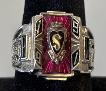 1991 Soccer/Band Class Ring (Size 9)