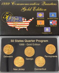 1999 Commemorative Quarters &ldquo;Gold Edition&rdquo;