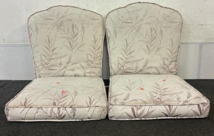 (2) Outdoor Seat Cushions