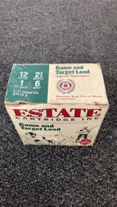 (24) Rounds Estate 12 Gauge Game And Target Ammo