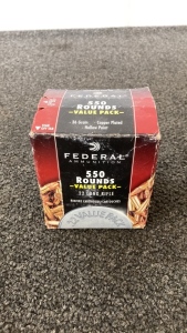 (550) Rounds Federal .22 Long Rifle Ammo