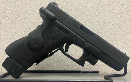 Glock 17 9x19 Pistol with Crimson Trace Laser Grip, Serial #: BMR220