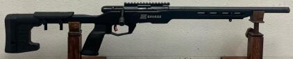 Savage B22 Bolt-Action Rifle, .22 LR, MDT Chassis, Threaded Barrel, Serial # 3553398