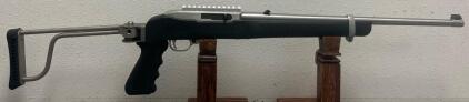 Ruger 10/22 Rifle, .22 LR Caliber, Stainless Steel Finish, Folding Stock, Serial #: 242-66484