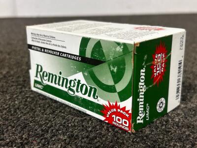 Unopened Box Of Remington 9mm Luger 115 Gr.