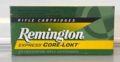 Remington Express Core-Lokt 20 Centerfire Rifle Cartridges 30-30 Win 150 Gr. SP R30301